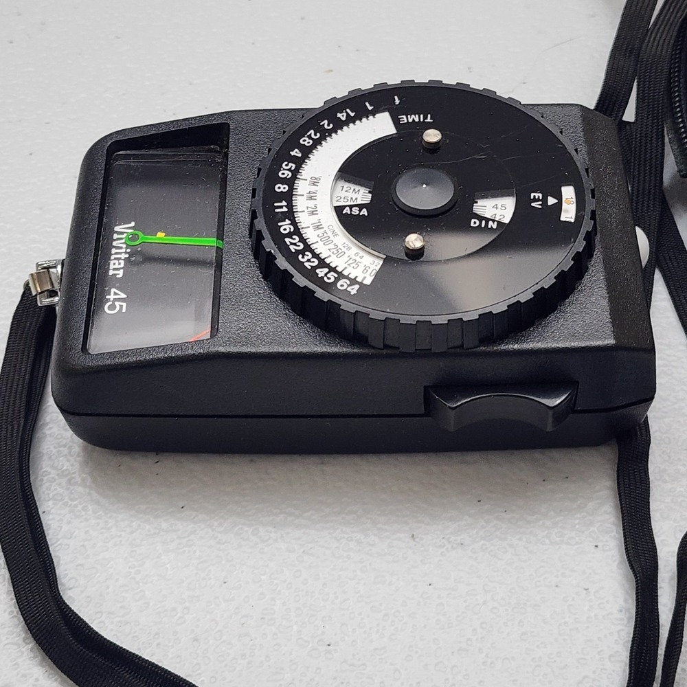 Vivatar 45 Exposure Light Meter/ Case Untested Parts Only - Picture 4 of 6
